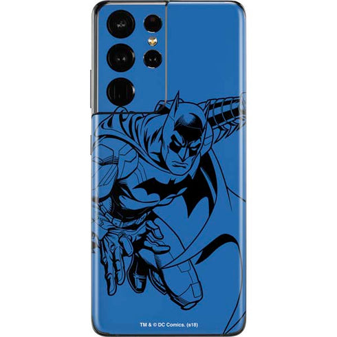 DC Comics Batman Comic Pop Galaxy S21 Ultra 5G Skin